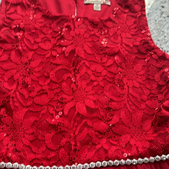Red Speechless Kids dress - Picture 6 of 11